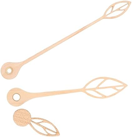 Homoyoyo Clock Repair Kit - Maple Wood Clock Hands for Digital Alarm Clocks