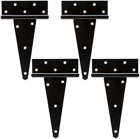 Strong Rust-Resistant T-Strap Hinges for sheds and Barn Doors