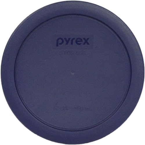 Pyrex Original 4-Cup Blue Lids dishwasher safe made in the USA