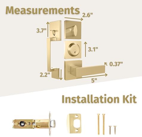 TOBELLE Deadbolt Lock