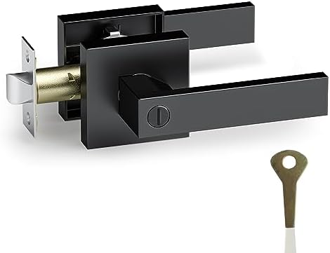 AceMining Privacy Keyless Door Handle Lever Set