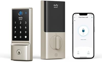 Eufy Security Smart Lock C220 with Fingerprint Entry 8-Month Battery