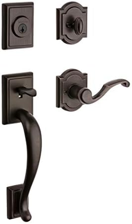 Baldwin Pistoria Front Entry Handleset with Interior Lever