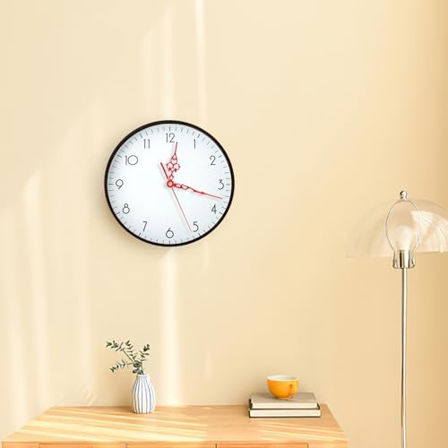 Uonlytech Red DIY Wind-Up Clock Personalize Your Style