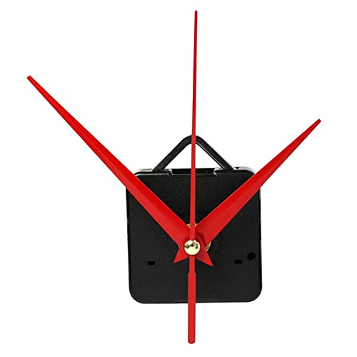 DIY Wall Clock Movement with Red Hands