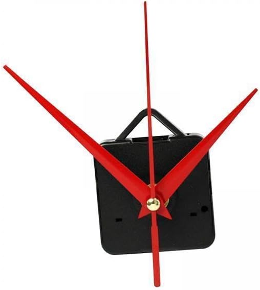 Qianly 2X DIY Wall Clock Movement Mechanism Battery Operated for Custom Clocks