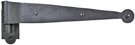 Sturdy Rust-Resistant Wrought Iron Shutter Hinges Durable and Easy to Install