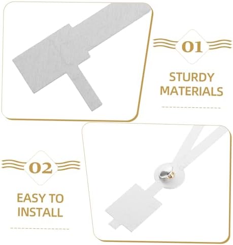 HYTROVE 10-Piece Clock Repair Kit Delicate Clock Hands for DIY Replacement