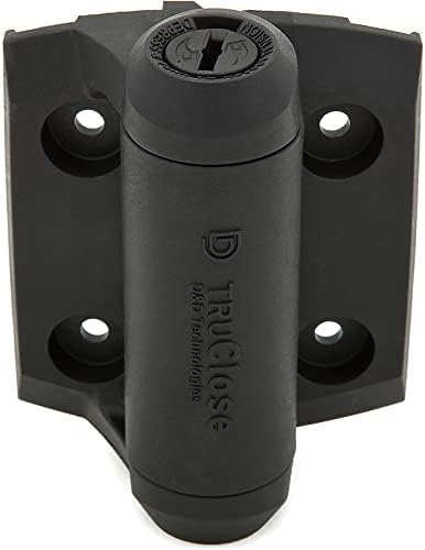 National Hardware Polycryst Black Polymer Hinges 2-Pack