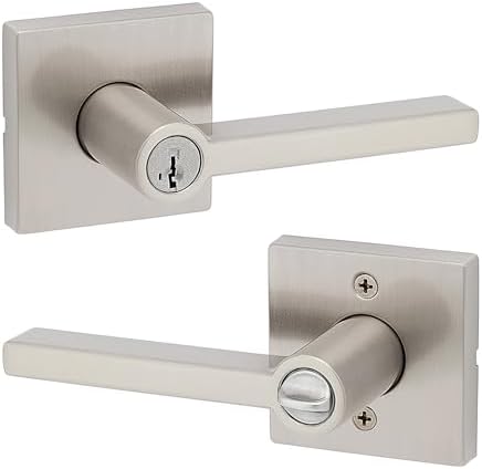 Secure Keyed Entry Lever Door Handle
