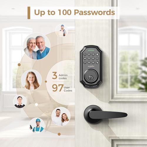 Keyless Front Door Lock Set with App Control