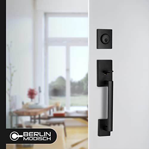 Slim Durable Front Door Handle Set