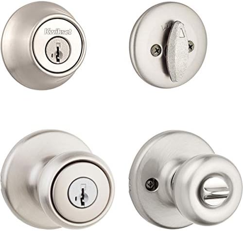 Kwikset Tylo Entry Combo Set Satin Nickel