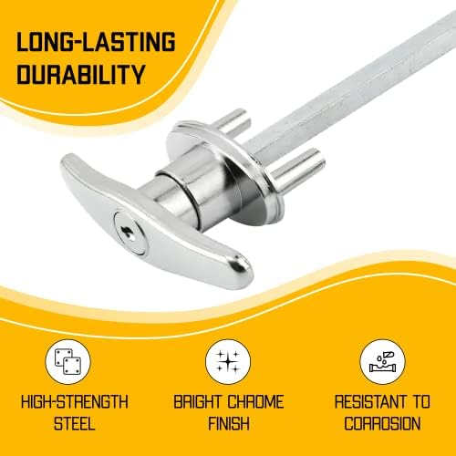 Garage Door Handle Lock Kit with Two Keys
