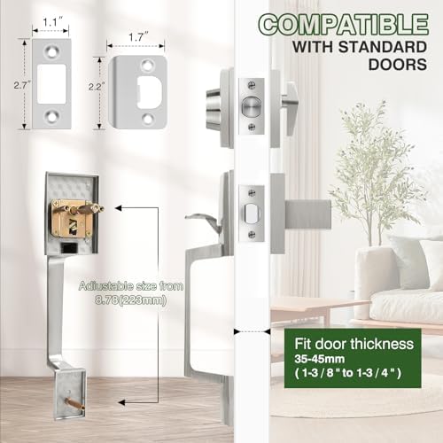 GOANEFIVEFront Door Handle Set