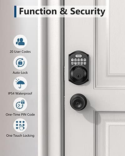 TEEDeo Keyless Entry Door Lock unlocking security and convenience