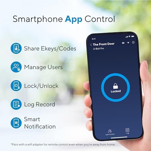 ULTRALOQ Smart Lock U-Bolt Pro