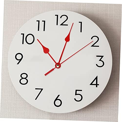 ORFOFE Quartz Clock Hands Movement Kit Red Spade Design for Home Clocks