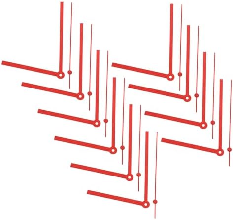10 Replacement Clock Hands Set for Aluminum Mechanisms
