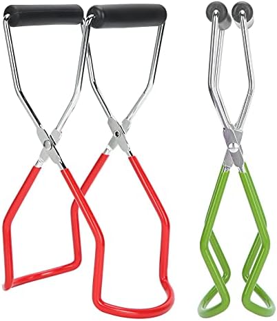 ARAMO 2pc STAINLESS STEEL CANNING JAR LIFTER WIDE MOUTH