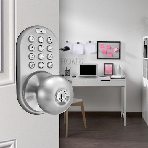 Premium Door Knob Lock with Keyless Entry