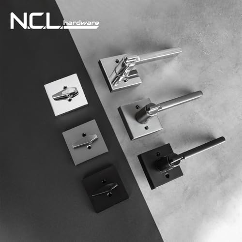 NCL Elegant Entry Door Lever with Single Cylinder Deadbolt