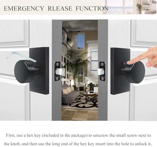 Matte Black Door Knobs