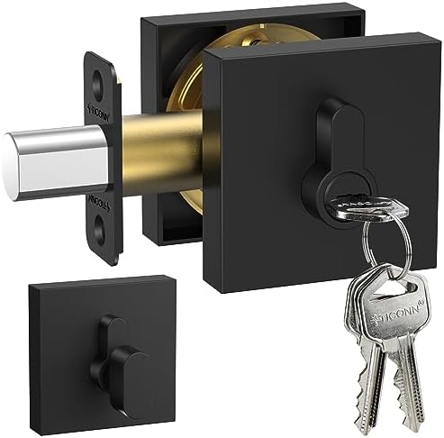 Ticonn Matte Black Door Handle