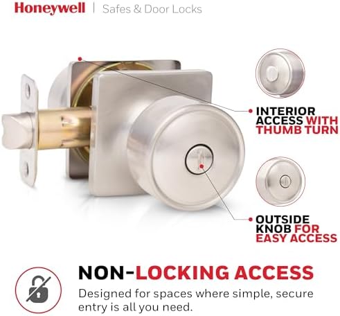 Sleek Nickel-Finished Privacy Door knob
