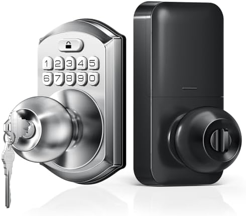 decessor Deadbolt with Keyless Keypad Entry and One-Time Code Security