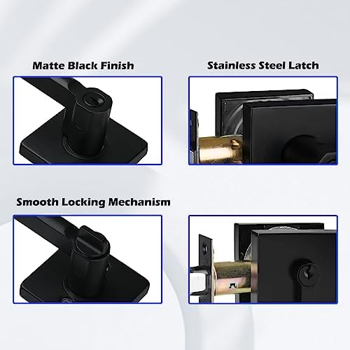 Keyed Door Security Combo Set 2-Pack