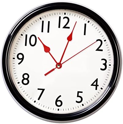 ORFOFE Quartz Clock Hands Movement Kit Red Spade Design for Home Clocks