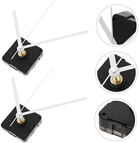 Gadpiparty 2-Piece Mute Plastic Clock Hand Set for Digital Wall Clocks