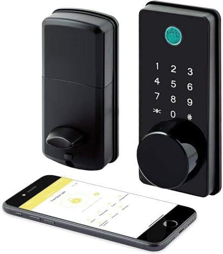 Lockstar Smart Deadbolt with Keyless Multiple Entry Methods