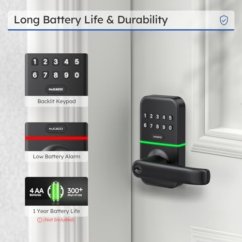 Secure Smart Door Lock with Keypad for Front Door