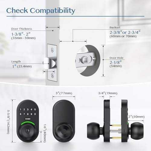 Yamiry Door Keypad Lock