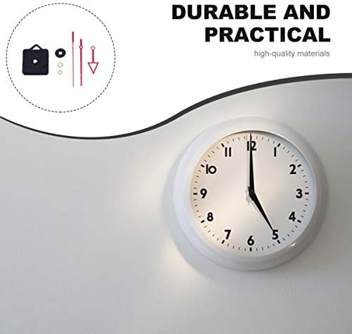 Red Clock Movement Mechanism Kit for Clock Repair and Replacement