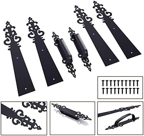 Premium Steel Hinges for Carriage Doors