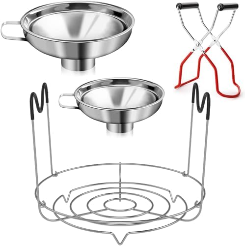 Cedilis 4-Piece Canning Kit Stainless Steel Canning Supplies for Mason Jars
