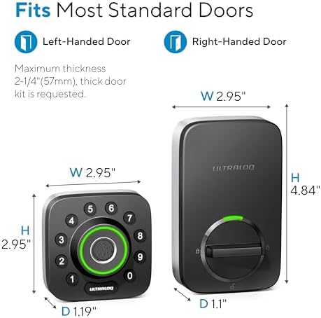 Secure Smart Door Lock with Advanced Features