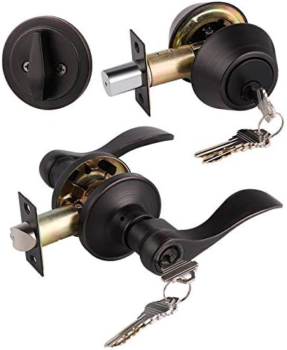 Secure Entry Door Gobrico - FrontExterior Door Lever Lockset