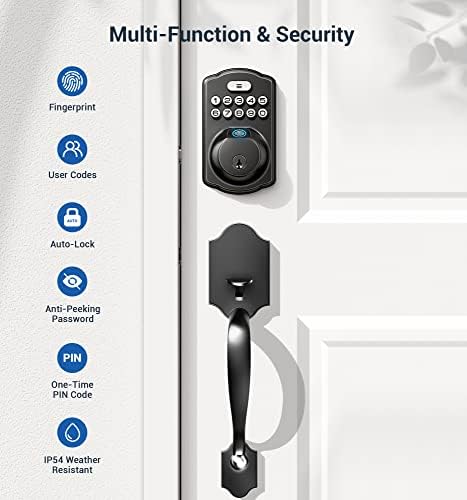 Fingerprints Door Lock Keyless Entry Door Lock