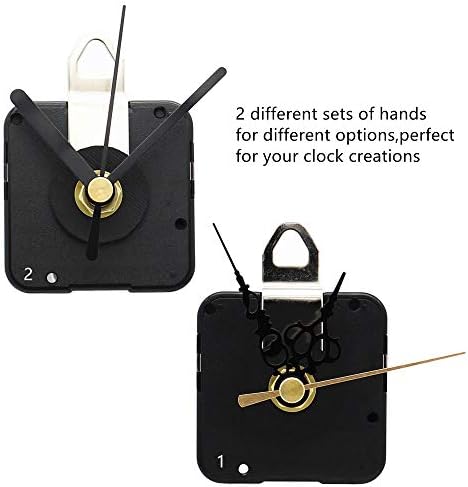 Sweep Silent Premium Replacement Clock Mechanism with 12888 for TIKROUND Clocks