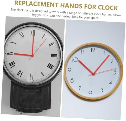 Precision Aluminum Wall Clock Hands for DIY and Repair