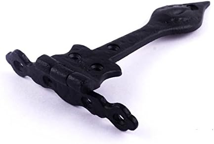 Welcome to Home Smooth Operation 6-Inch Painted Wrought Iron Door Hinges