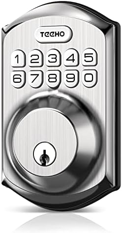 Smart Deadbolt Lock with Keypad for Front Door Keyless Entry Security