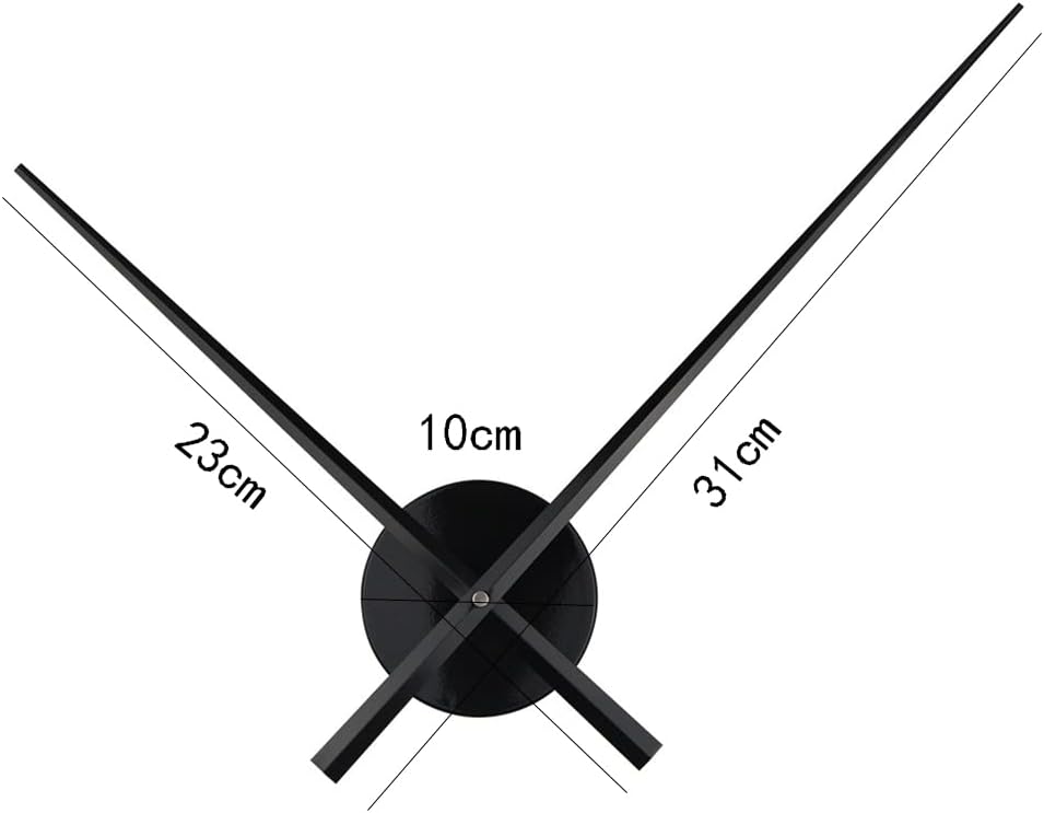 Eforcase 3D Clock Hands Modern Wall Clock Decorations