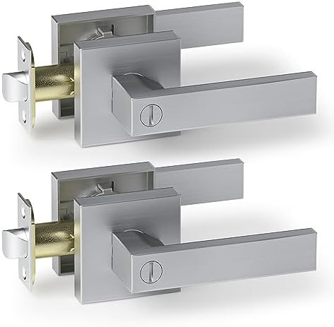 Exterior Interior Door Handle Lever Set
