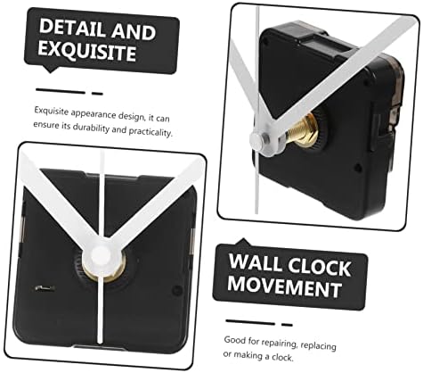 Gadpiparty 2-Piece Mute Plastic Clock Hand Set for Digital Wall Clocks