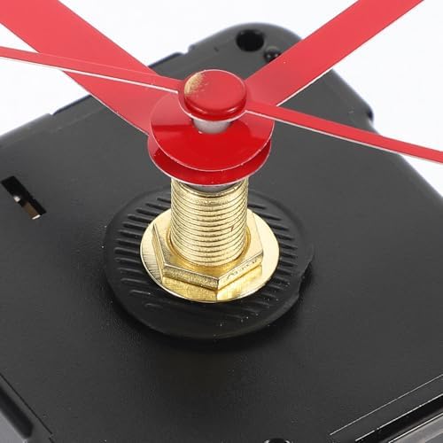 2-Piece Metal Wall Clock Mechanism Replacement for DIY Repair Accurate Timekeeping